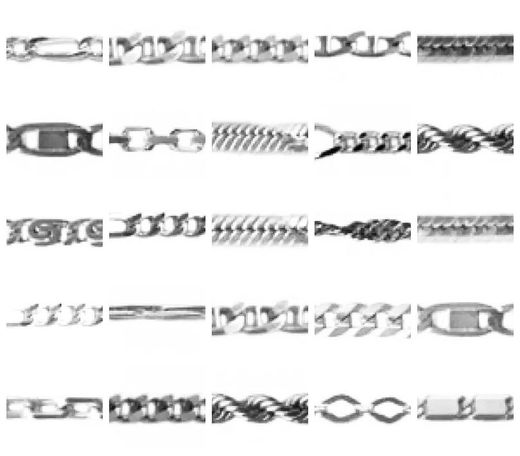 Cadenas de plata