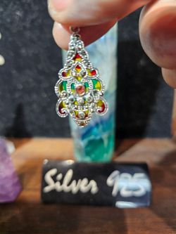 Pendientes plata con tuerca
