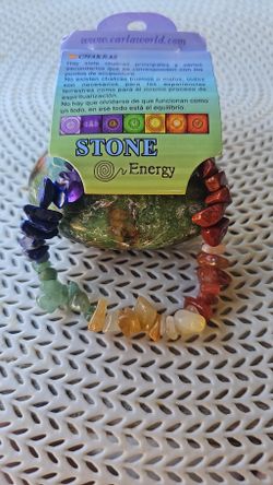 Pulsera de minerales naturales