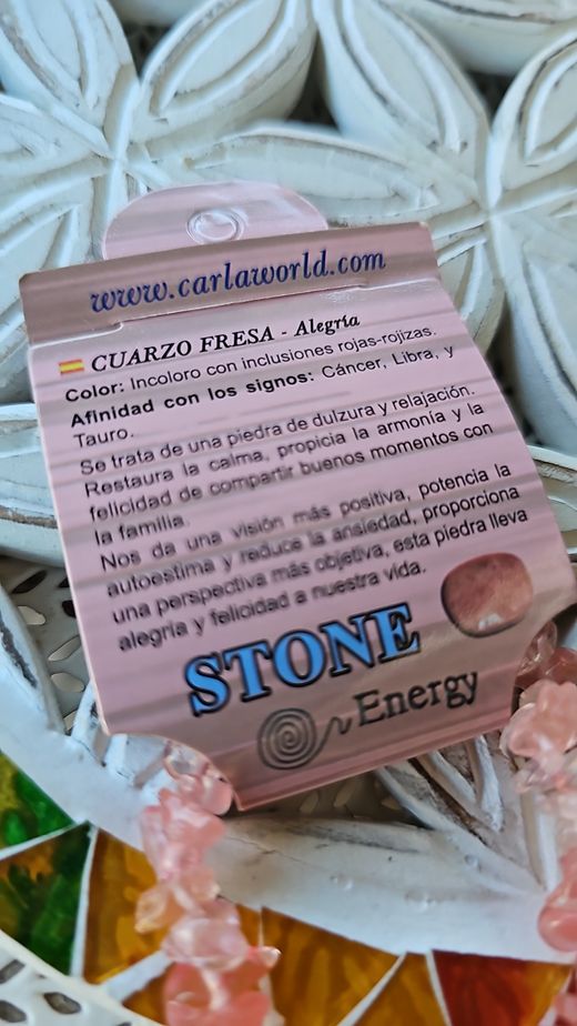 Pulsera de minerales naturales