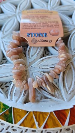 Pulsera de minerales naturales