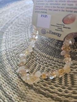 Pulsera de minerales naturales