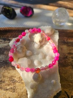 Pulsera de minerales naturales