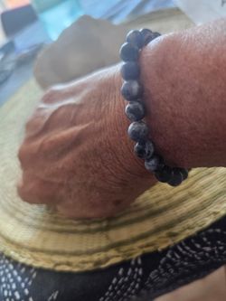 Pulsera de minerales naturales