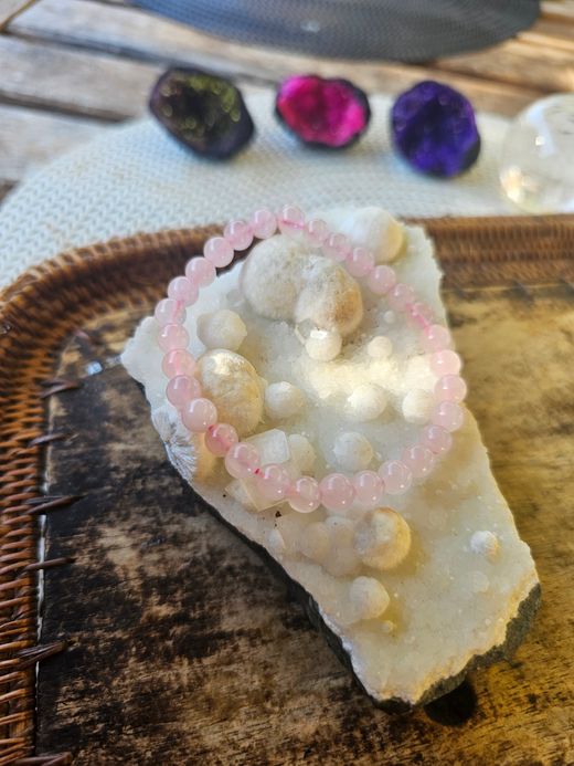 Pulsera de minerales naturales