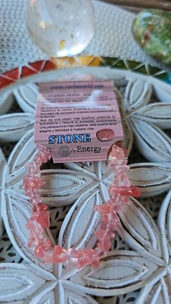 Pulsera de minerales naturales
