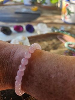 Pulsera de minerales naturales